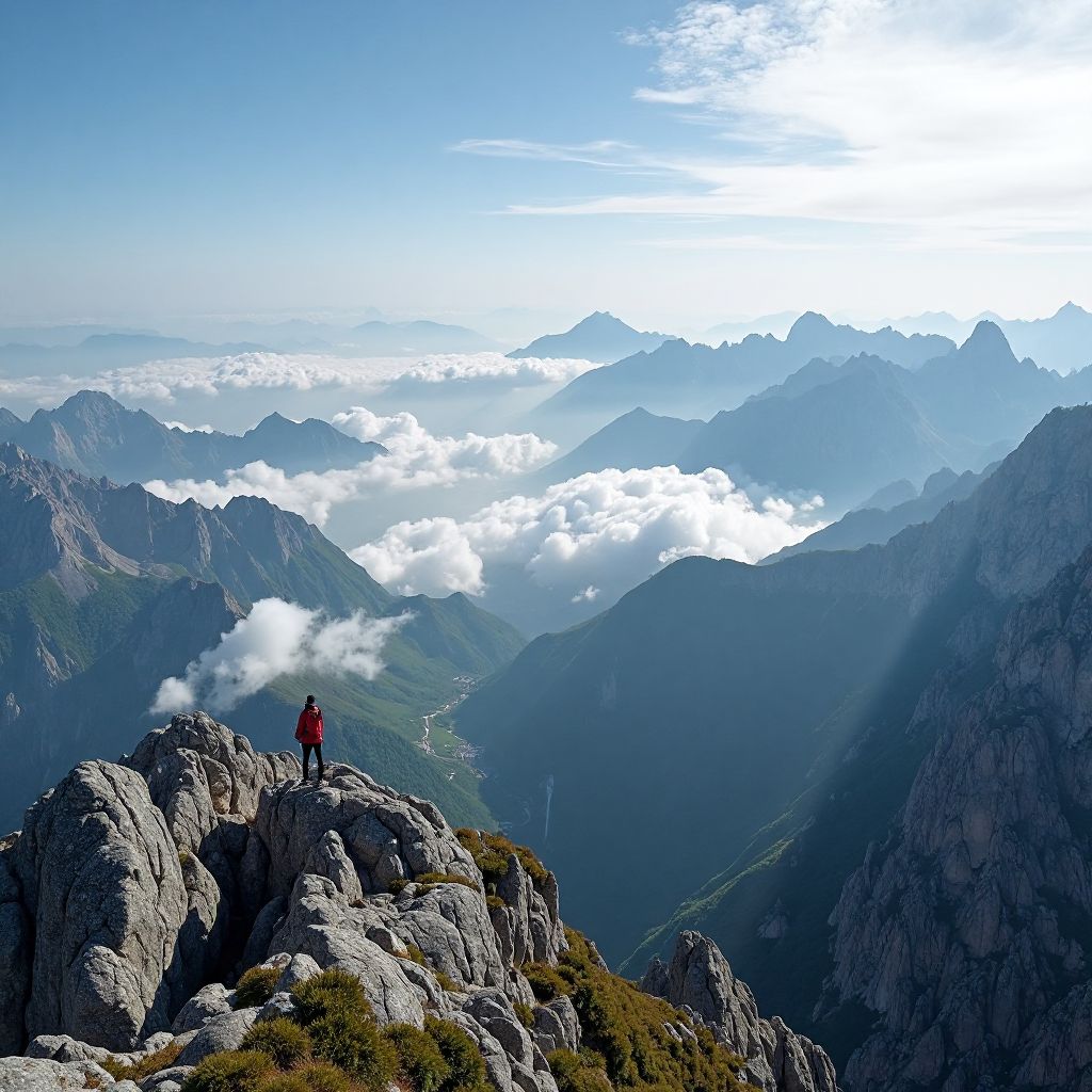 Summit panoramic view